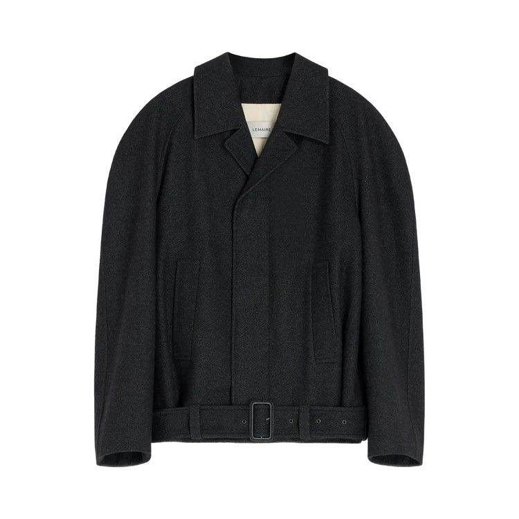 Пальто Lemaire Raglan Sleeve Short Coat, Black/Grey Melange
Пальто Lemaire Raglan Sleeve Short Coat, Black/Grey Melange