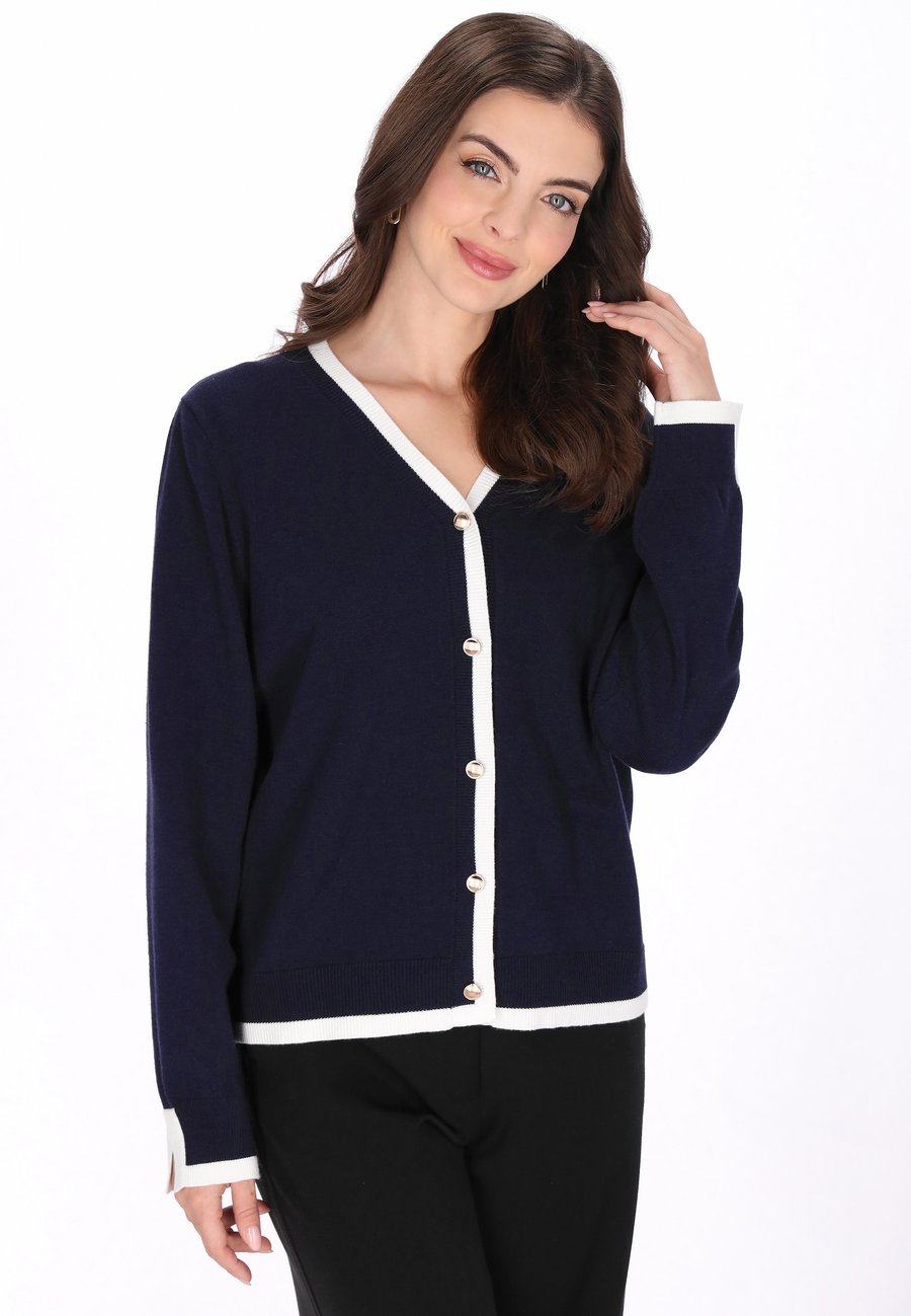 Кардиган usha Cardigan, Navy Offwhite/Dark Blue
Кардиган usha Cardigan, Navy Offwhite/Dark Blue
