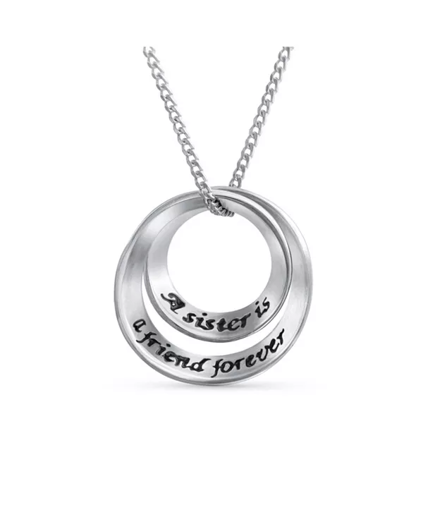 Кулон в форме сердца сестринского облика, ожерелье из серебра 925 пробы Bling Jewelry, grey
Кулон в форме сердца сестринского облика, ожерелье из серебра 925 пробы Bling Jewelry, grey