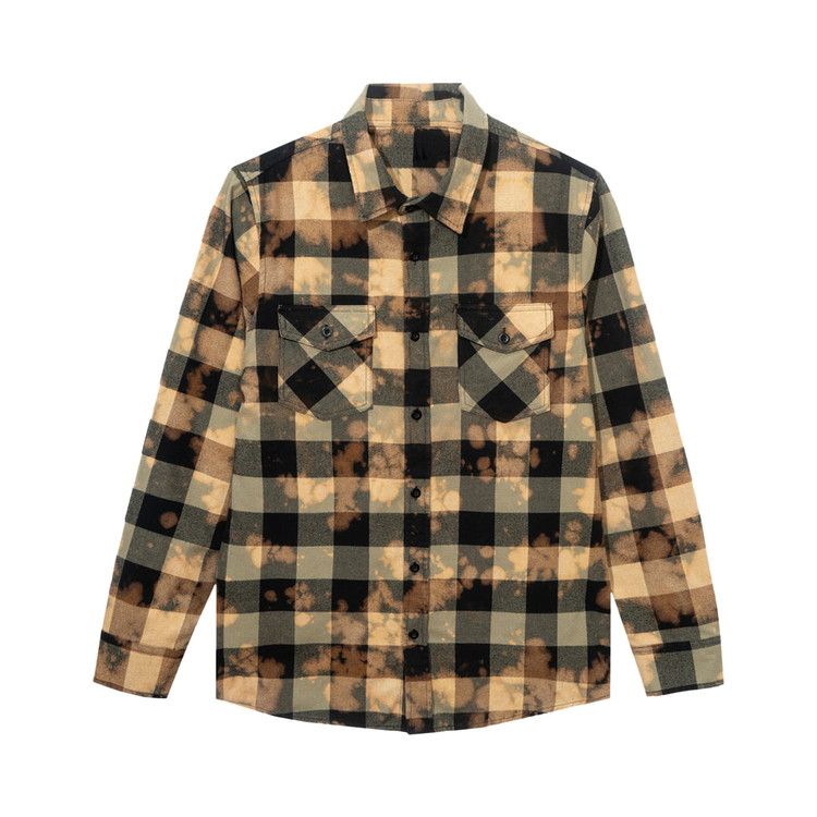 Топ Anti Social Social Club Dialtone Tie Dye Flannel, Olive 
Топ Anti Social Social Club Dialtone Tie Dye Flannel, Olive