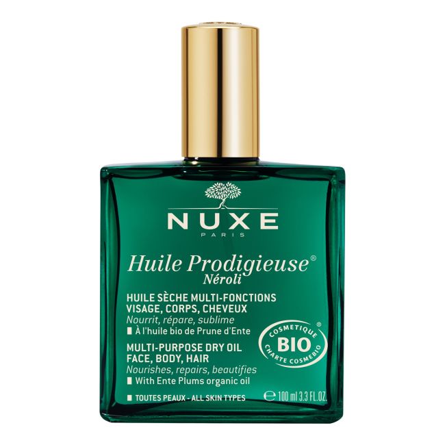 Huile prodigieuse neroli сухое масло для лица, тела и волос Nuxe, 100 мл
Huile prodigieuse neroli сухое масло для лица, тела и волос Nuxe, 100 мл