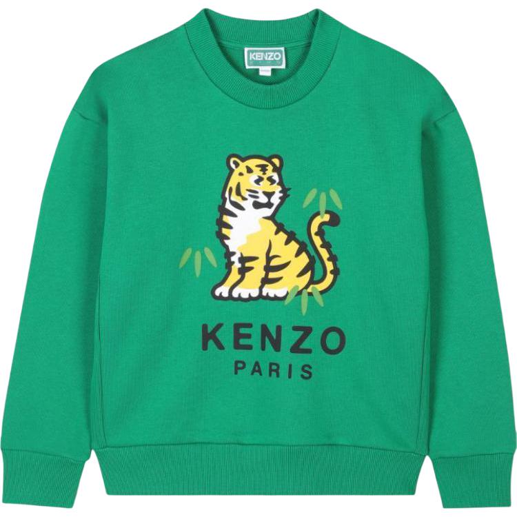 KENZO Свитшот FW24 ярко-зеленый Kids'
KENZO Свитшот FW24 ярко-зеленый Kids'