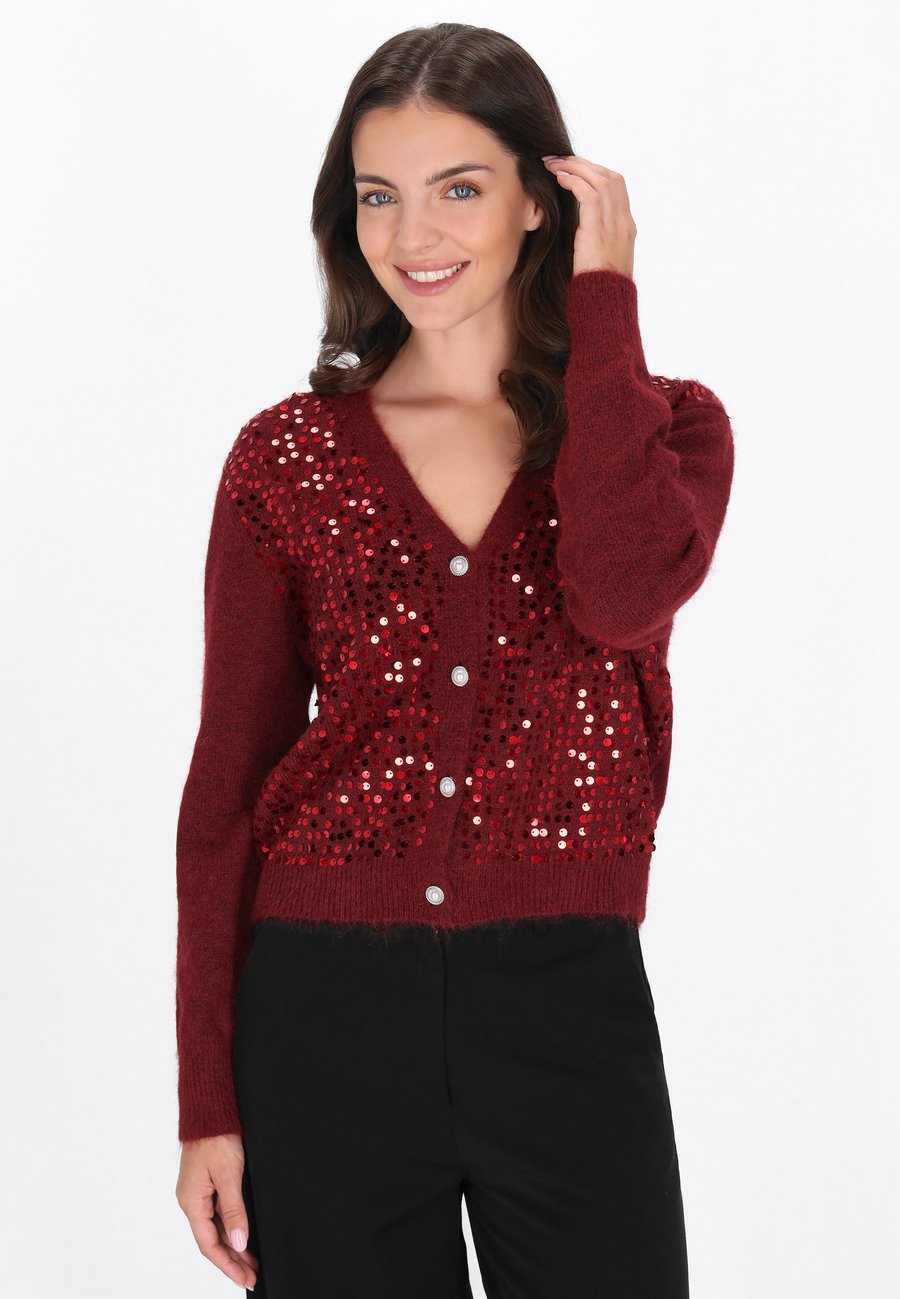 Кардиган usha Cardigan, Burgundy/Red
Кардиган usha Cardigan, Burgundy/Red