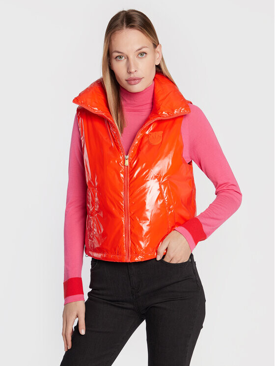 Жилет стандартного кроя Pinko, оранжевый
Жилет стандартного кроя Pinko, оранжевый