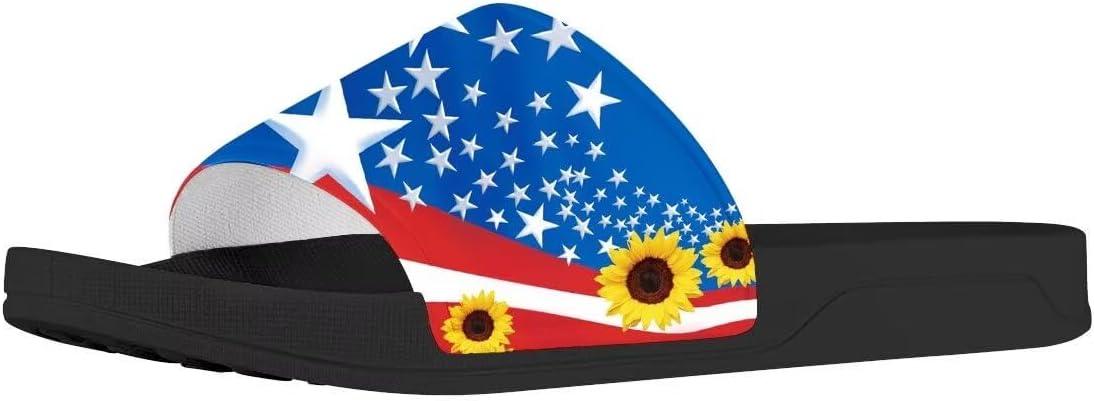Женские сандалии Forchrinse Red Mushroom слайд с открытым носком, повседневные, для душа, пляжа и спорта, American Flag Sunflower
Женские сандалии Forchrinse Red Mushroom слайд с открытым носком, повседневные, для душа, пляжа и спорта, American Flag Sunflower