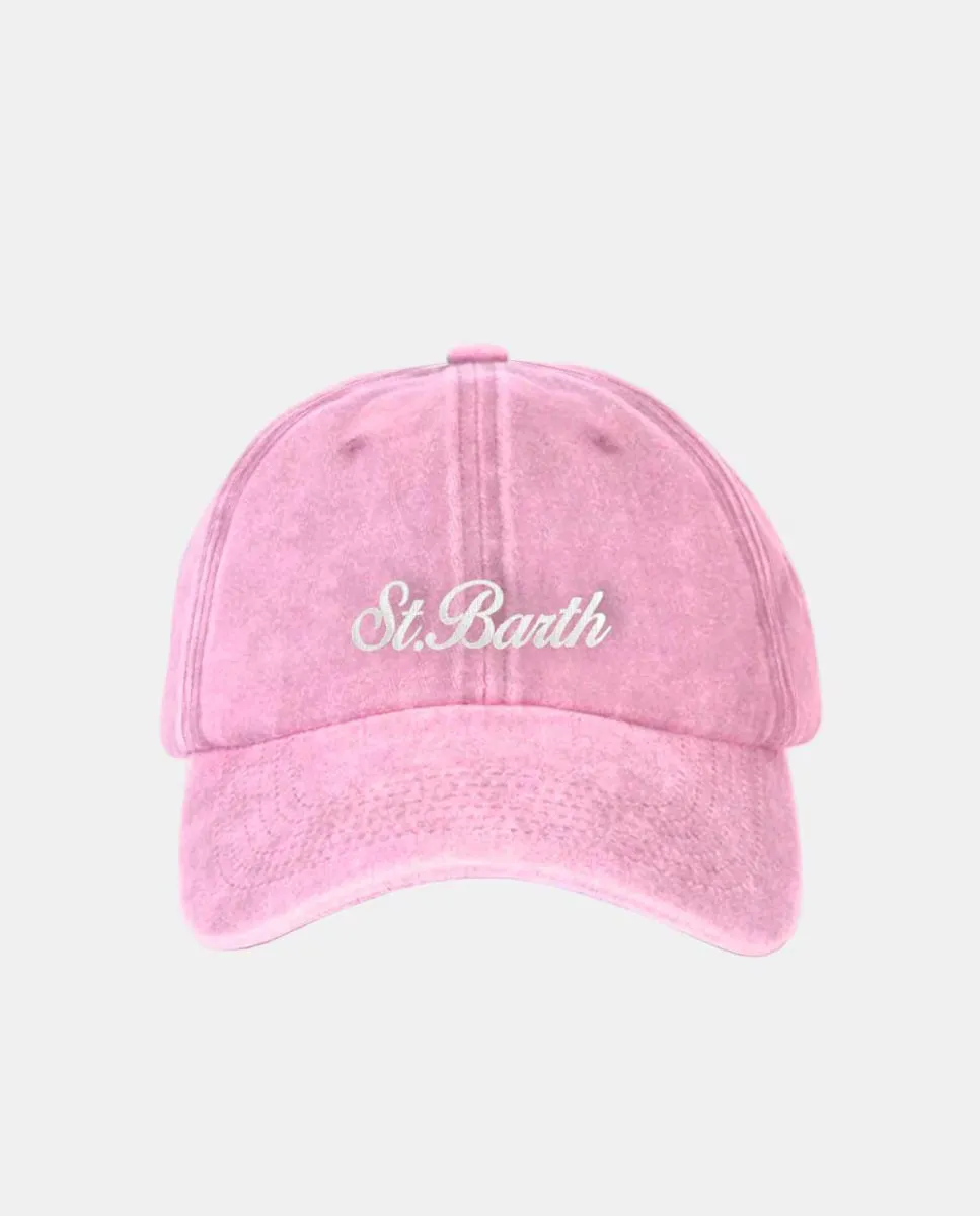 Женская бейсболка с эффектом потертости и вышитым логотипом MC2 Saint Barth, розовый
Женская бейсболка с эффектом потертости и вышитым логотипом MC2 Saint Barth, розовый