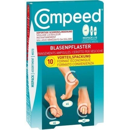 COMPEED Блистерная смесь для пластырей, 10 шт. Hra Pharma Deutschland Gmbh
COMPEED Блистерная смесь для пластырей, 10 шт. Hra Pharma Deutschland Gmbh