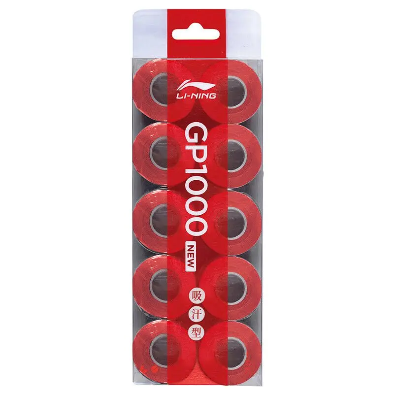 Лента для рукоятки бадминтонной ракетки PU, тонкая, 10 штук LINING
Лента для рукоятки бадминтонной ракетки PU, тонкая, 10 штук LINING