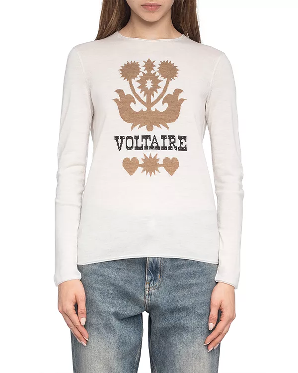 Свитер Teissa we voltaire Zadig & Voltaire, белый
Свитер Teissa we voltaire Zadig & Voltaire, белый