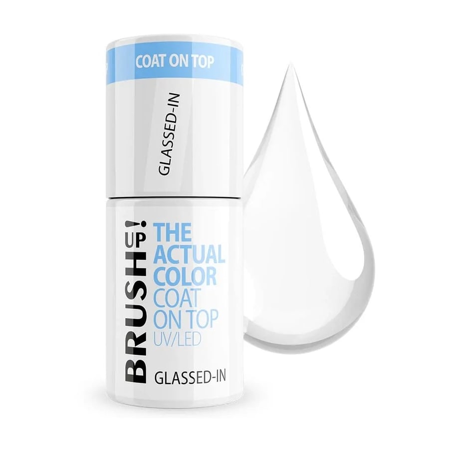 BrushUp!, The Actual Color Coat On Top Glassed-in 5g
BrushUp!, The Actual Color Coat On Top Glassed-in 5g