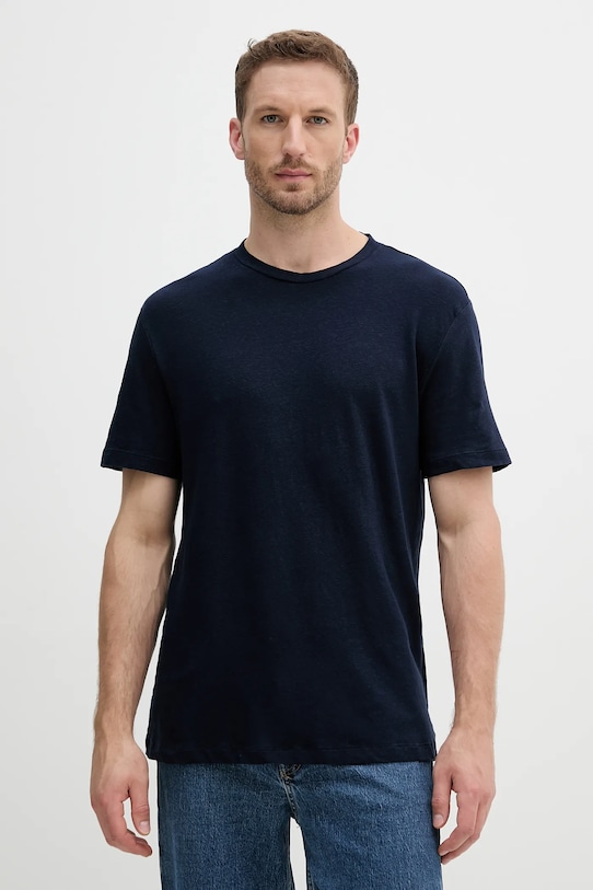 Льняная футболка United Colors Of Benetton, темно-синий
Льняная футболка United Colors Of Benetton, темно-синий