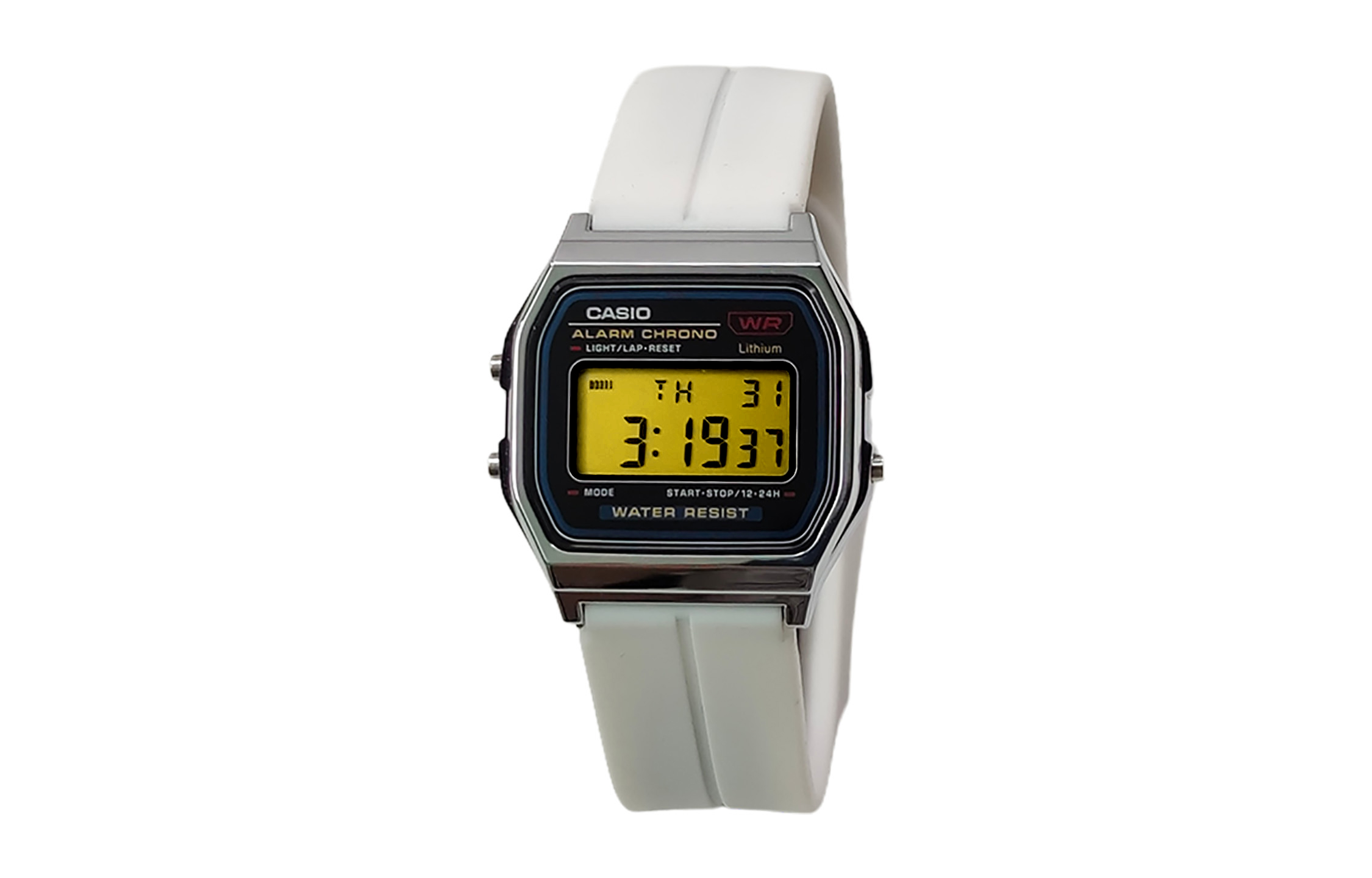 CASIO Кварцевые часы унисекс с силиконовым ремешком и черным циферблатом
CASIO Кварцевые часы унисекс с силиконовым ремешком и черным циферблатом