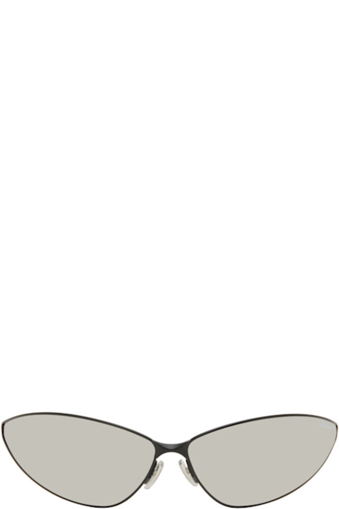 Солнцезащитные очки в металлической оправе «кошачий глаз» черного цвета Balenciaga
Солнцезащитные очки в металлической оправе «кошачий глаз» черного цвета Balenciaga