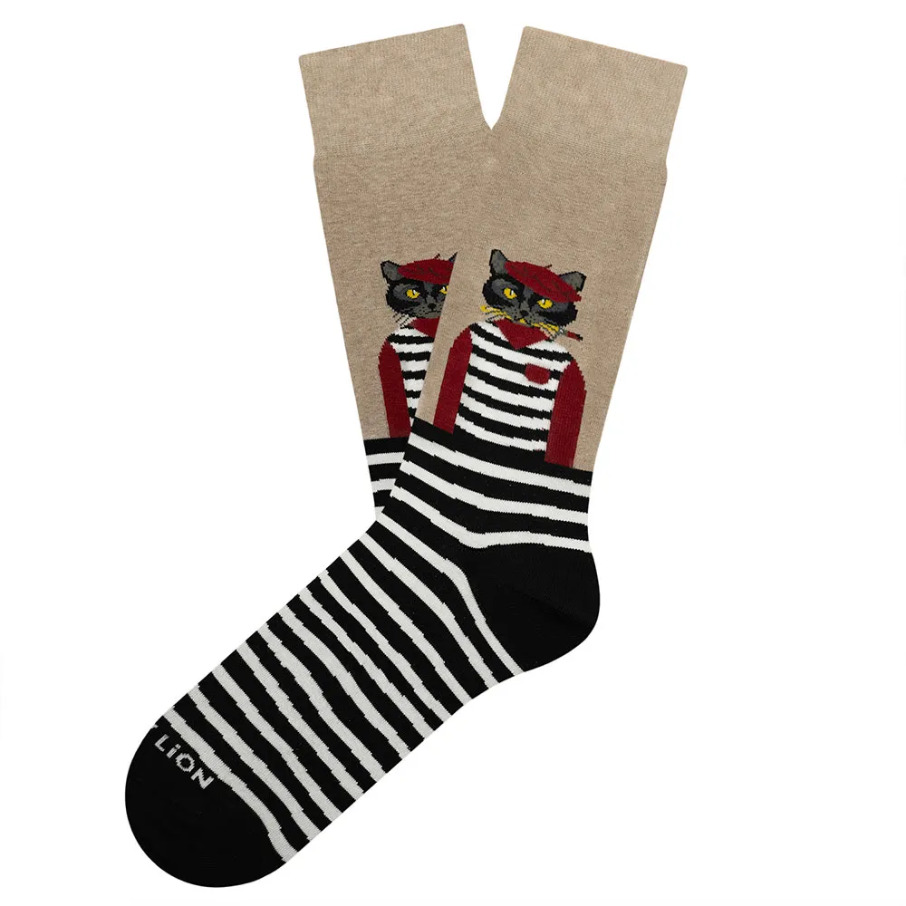 Носки Jimmy Lion Artist Cat long, бежевый
Носки Jimmy Lion Artist Cat long, бежевый