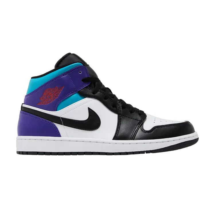 Кроссовки Air Jordan Air Jordan 1 Mid 'Aqua', белый
Кроссовки Air Jordan Air Jordan 1 Mid 'Aqua', белый