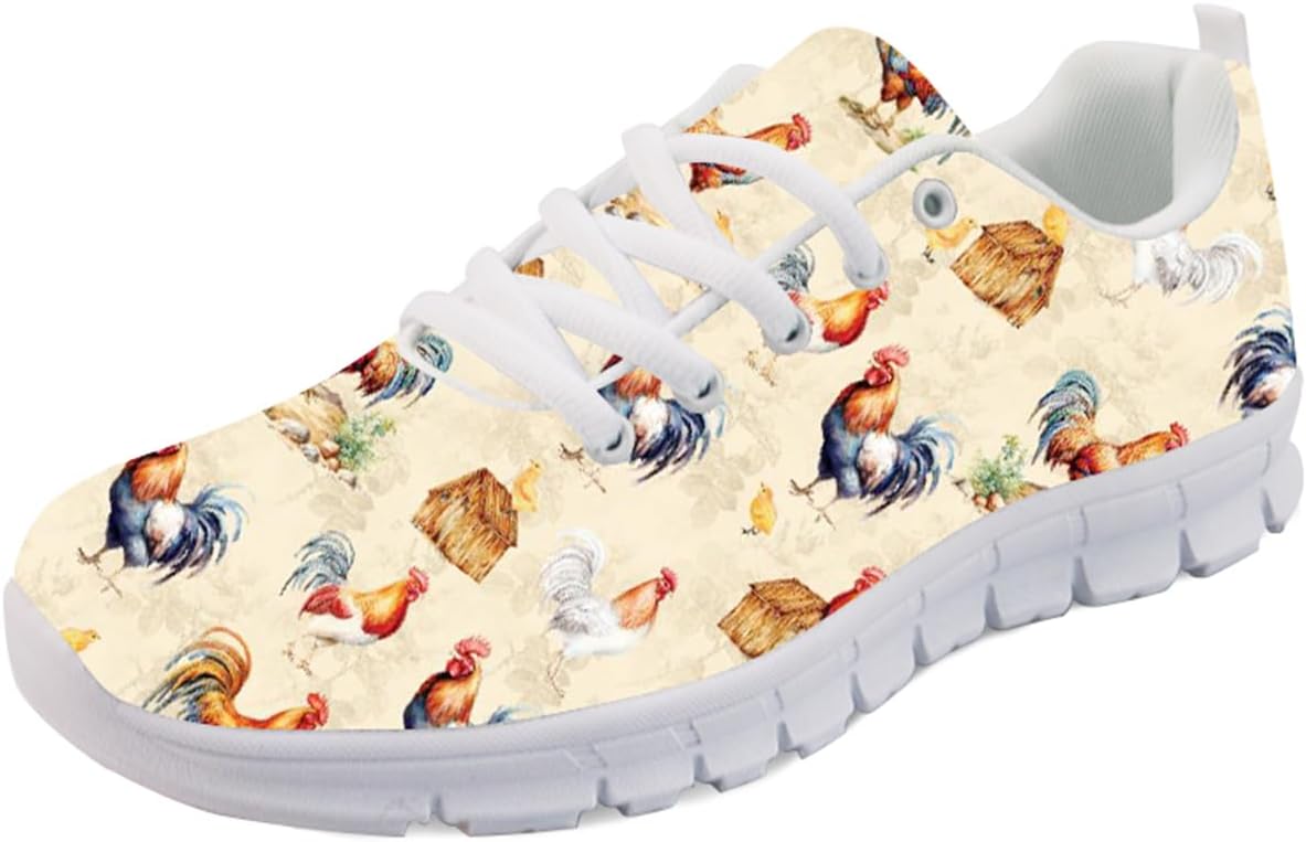 Кроссовки Forchrinse Cute Sunglasses Puppy унисекс, противоскользящие, мягкие, легкие для ходьбы и бега, Retro Rooster
Кроссовки Forchrinse Cute Sunglasses Puppy унисекс, противоскользящие, мягкие, легкие для ходьбы и бега, Retro Rooster