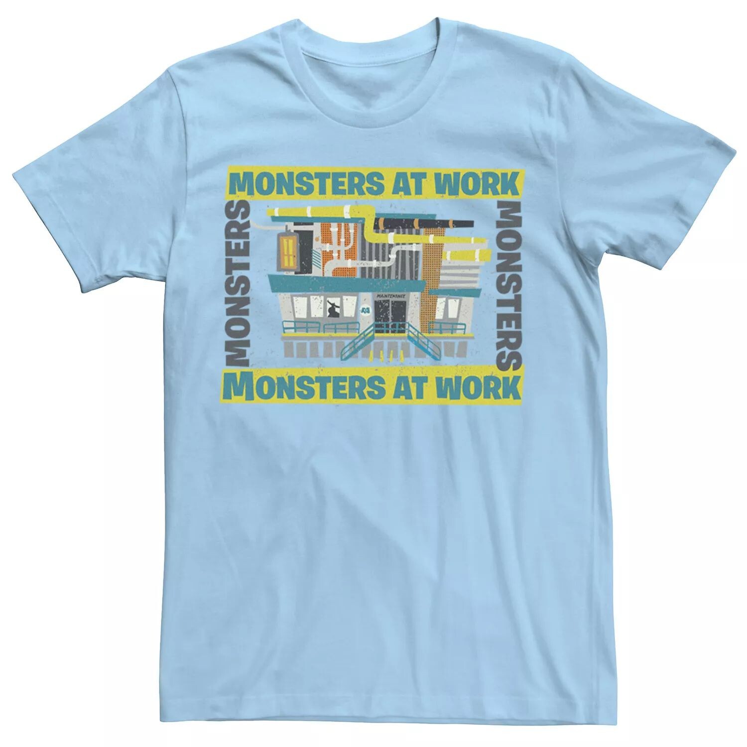 Мужская футболка с логотипом Disney/Pixar Monsters At Work Building Licensed Character
Мужская футболка с логотипом Disney/Pixar Monsters At Work Building Licensed Character