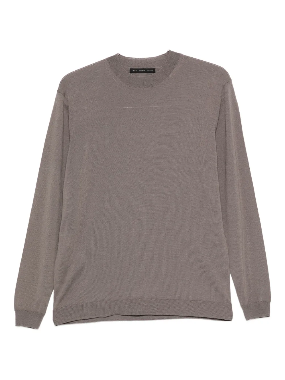 Тонкий вязаный свитер Low Brand, коричневый
Тонкий вязаный свитер Low Brand, коричневый