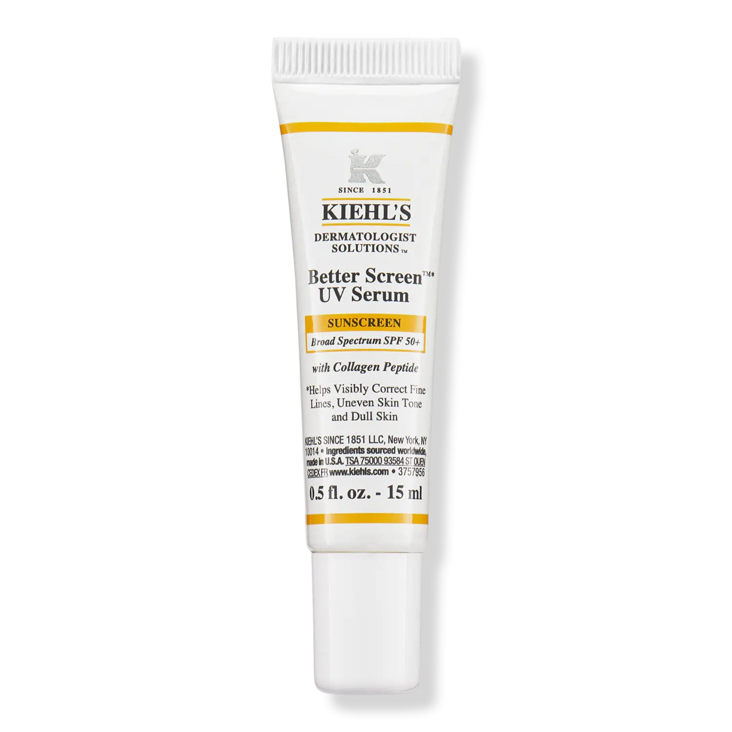 Солнцезащитная сыворотка Better Screen UV Serum SPF 50+ Kiehl's Since 1851, 0.5 oz
Солнцезащитная сыворотка Better Screen UV Serum SPF 50+ Kiehl's Since 1851, 0.5 oz