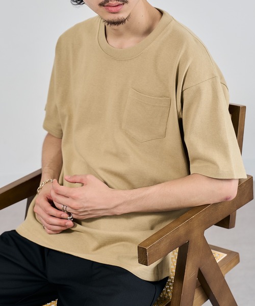 Футболка из сверхплотной ткани с карманом LIFEMAX, песочно-бежевый
Футболка из сверхплотной ткани с карманом LIFEMAX, песочно-бежевый