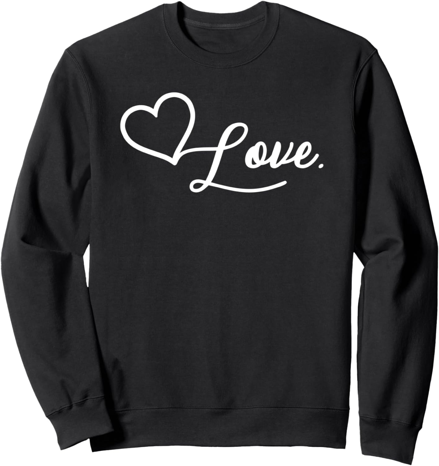 Толстовка с надписью «Любовь» простым курсивным шрифтом и сердечком Trendy Apparel, черный
Толстовка с надписью «Любовь» простым курсивным шрифтом и сердечком Trendy Apparel, черный