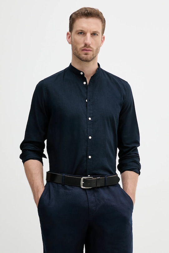 Льняная рубашка Sisley, темно-синий
Льняная рубашка Sisley, темно-синий