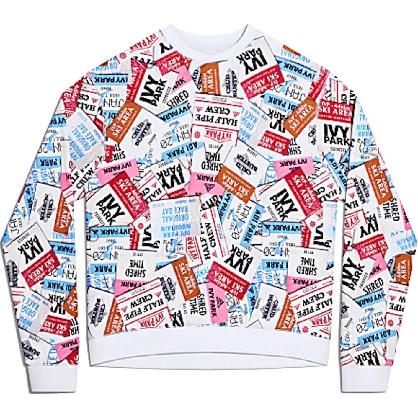 Свитшот Adidas Ivy Park Ski Tag Crew All Gender Adidas Originals, мультиколор
Свитшот Adidas Ivy Park Ski Tag Crew All Gender Adidas Originals, мультиколор