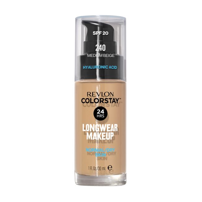 Colorstay spf20 гиалуроновая кислота стойкая тональная основа Revlon, цвет 240, 30 мл
Colorstay spf20 гиалуроновая кислота стойкая тональная основа Revlon, цвет 240, 30 мл