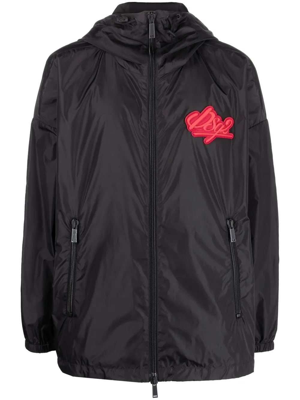 Куртка с капюшоном и нашивкой-логотипом DSQUARED2, черный
Куртка с капюшоном и нашивкой-логотипом DSQUARED2, черный