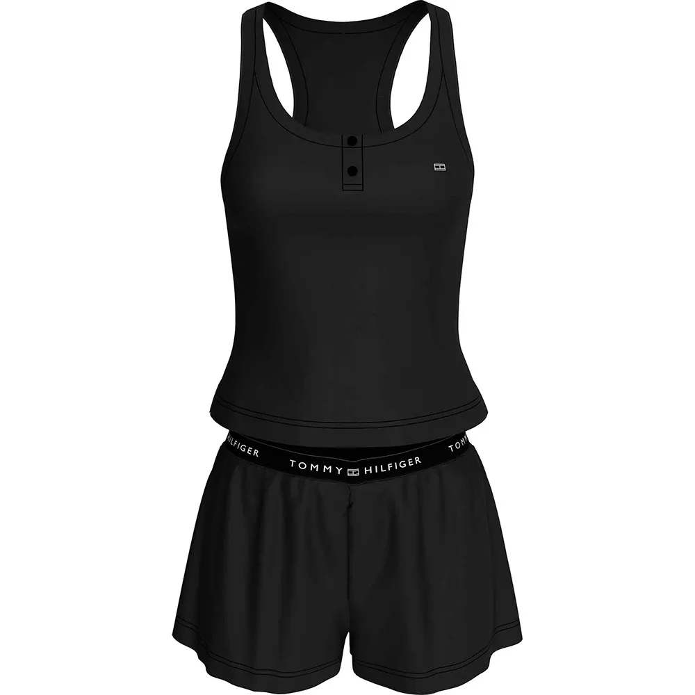 Пижама без рукавов из модала от Tommy Hilfiger, черный
Пижама без рукавов из модала от Tommy Hilfiger, черный