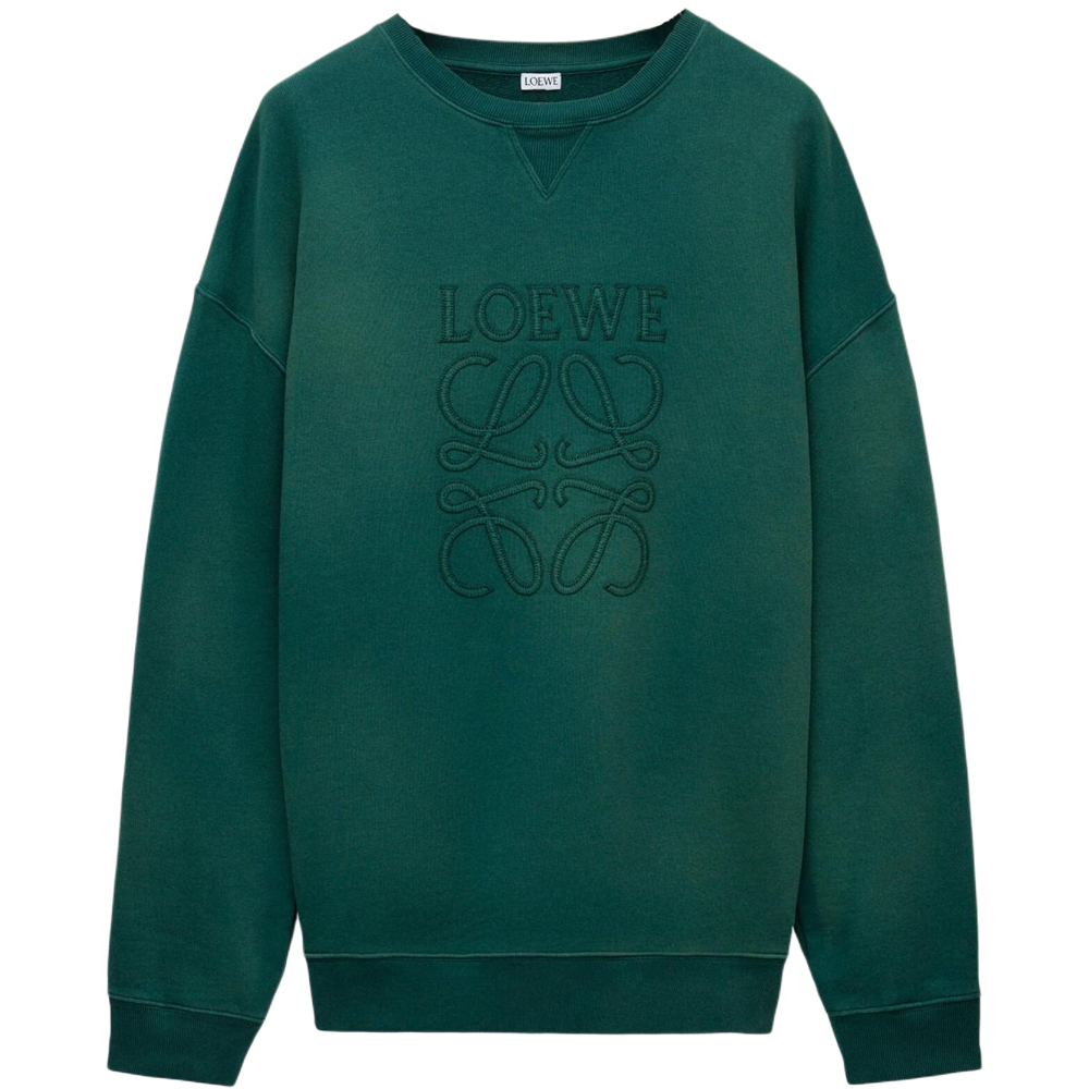 Обычный свитшот LOEWE, темно-зеленый
Обычный свитшот LOEWE, темно-зеленый