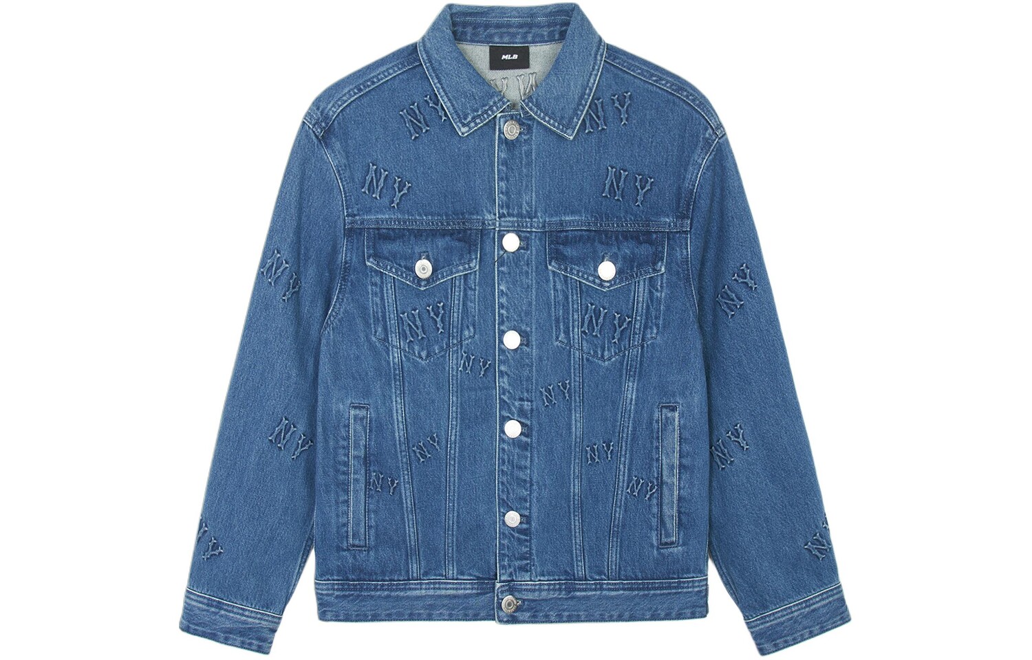Джинсовая куртка унисекс синий Mlb
Джинсовая куртка унисекс синий Mlb
