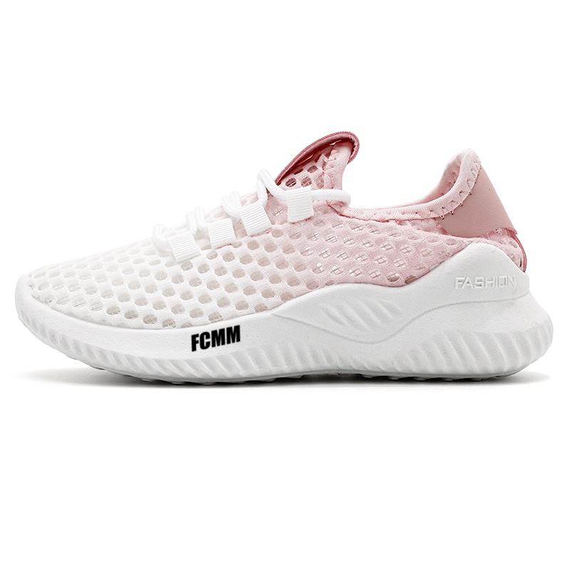 Противоскользящая и дышащая повседневная обувь для детей FCMM, белый/розовый
Противоскользящая и дышащая повседневная обувь для детей FCMM, белый/розовый
