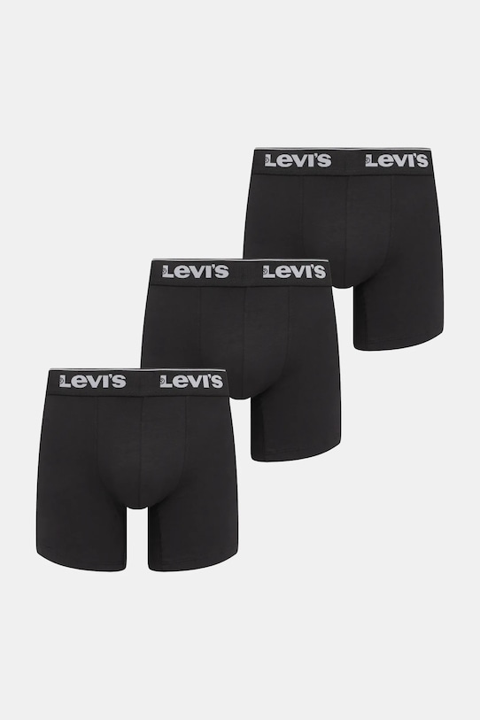 3 пары боксеров Levi'S, черный
3 пары боксеров Levi'S, черный