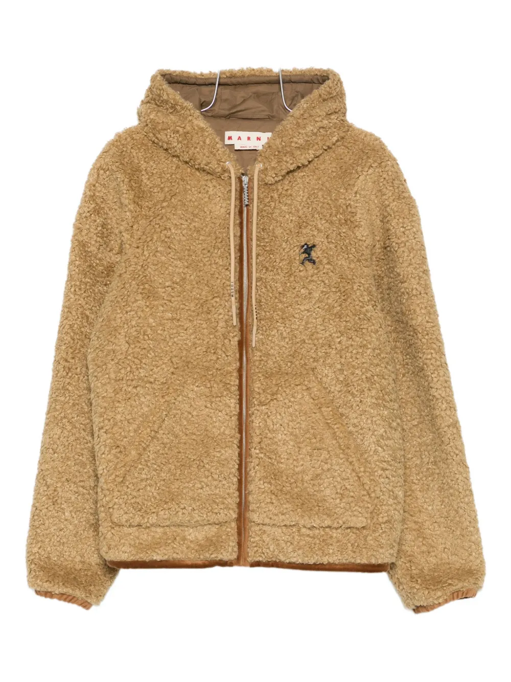 Куртка на молнии с капюшоном Marni, светло-коричневый
Куртка на молнии с капюшоном Marni, светло-коричневый
