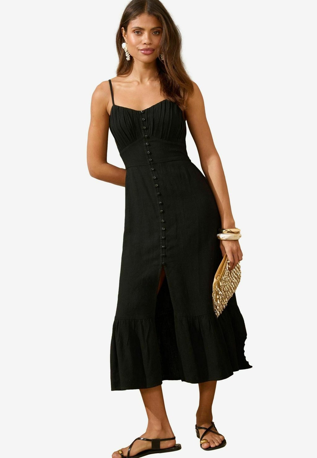 Повседневное платье REGULAR FIT -THROUGH MIDI Lipsy, черный 
Повседневное платье REGULAR FIT -THROUGH MIDI Lipsy, черный