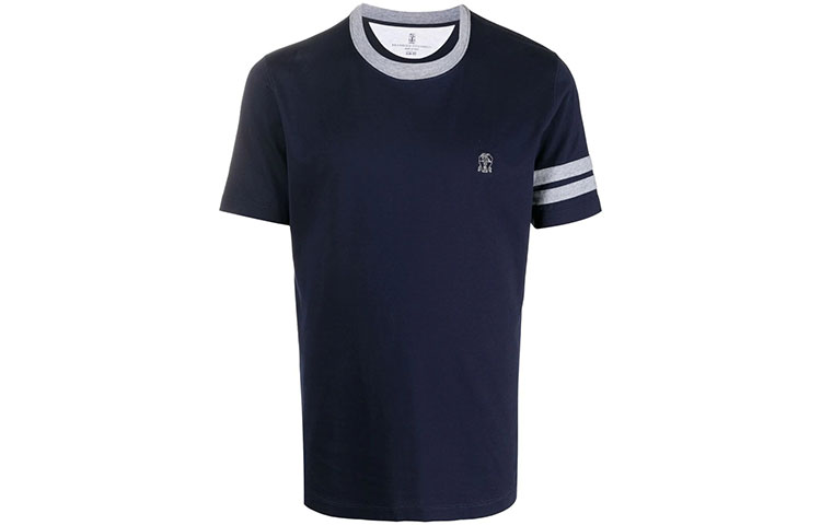 Футболка мужская Brunello Cucinelli, синяя
Футболка мужская Brunello Cucinelli, синяя