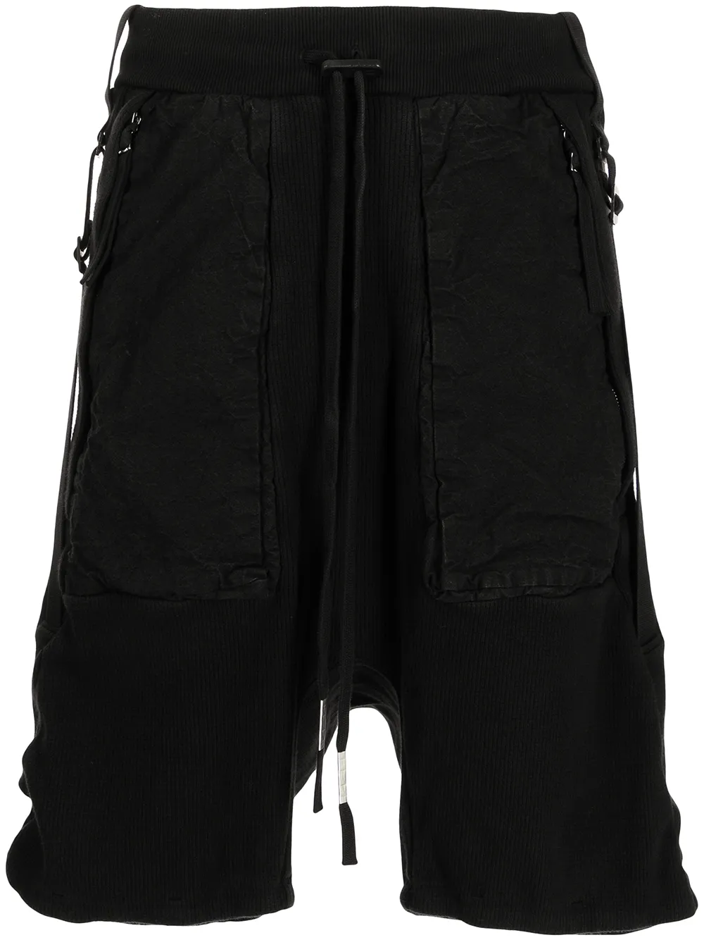Шорты карго с низким шаговым швом Boris Bidjan Saberi, черный
Шорты карго с низким шаговым швом Boris Bidjan Saberi, черный