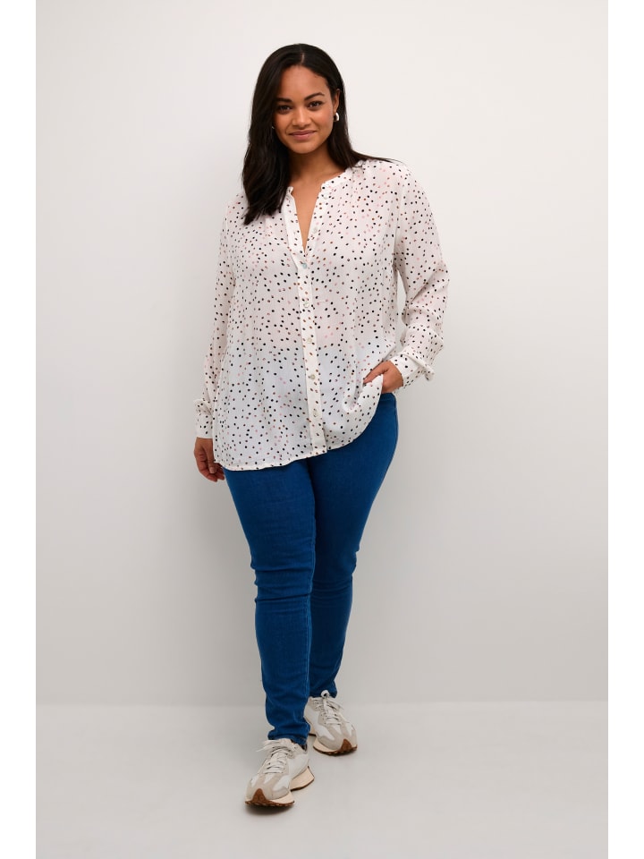 Рубашка с длинными рукавами KCami, стандартный крой, меловой/разноцветный горошек KAFFE curve
Рубашка с длинными рукавами KCami, стандартный крой, меловой/разноцветный горошек KAFFE curve