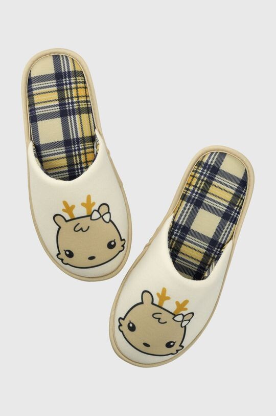 Домашнии тапочки United Colors of Benetton, бежевый
Домашнии тапочки United Colors of Benetton, бежевый