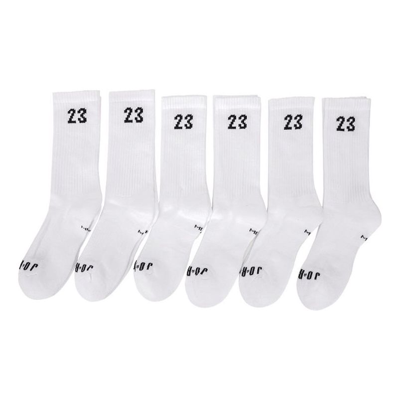 Носки Air Jordan Solid Color Numeric Athleisure Casual Sports Socks Couple Style 6 White, белый
Носки Air Jordan Solid Color Numeric Athleisure Casual Sports Socks Couple Style 6 White, белый
