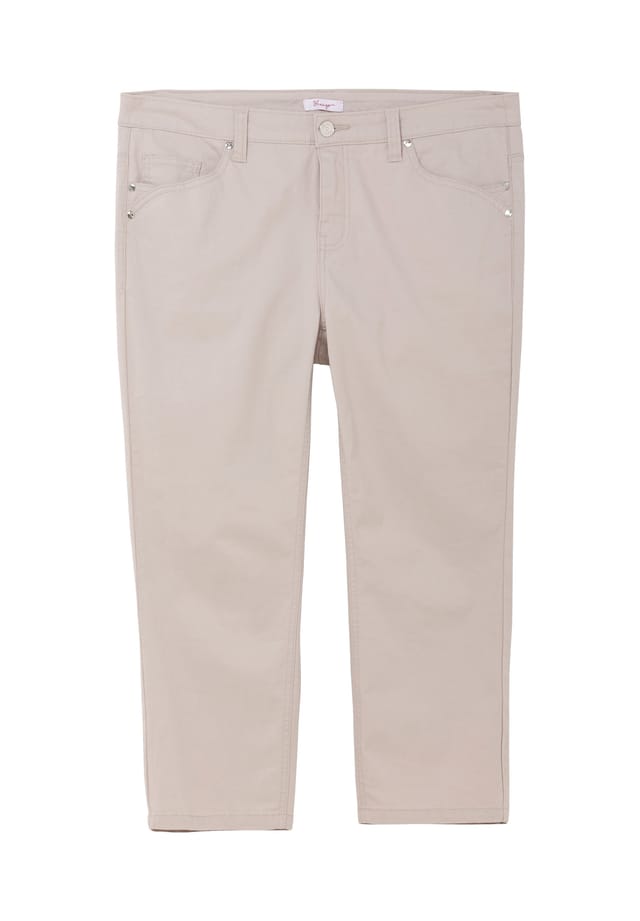 Узкие брюки длиной 7/8 с закругленным кроем Susanne Sheego, бежевый
Узкие брюки длиной 7/8 с закругленным кроем Susanne Sheego, бежевый