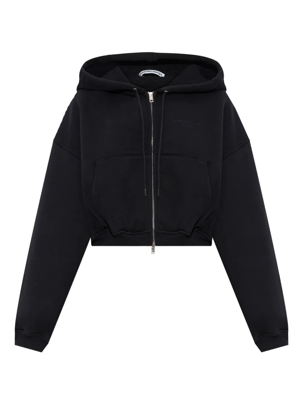 Застегивающийся на молнию худи Alexander Wang, черный
Застегивающийся на молнию худи Alexander Wang, черный
