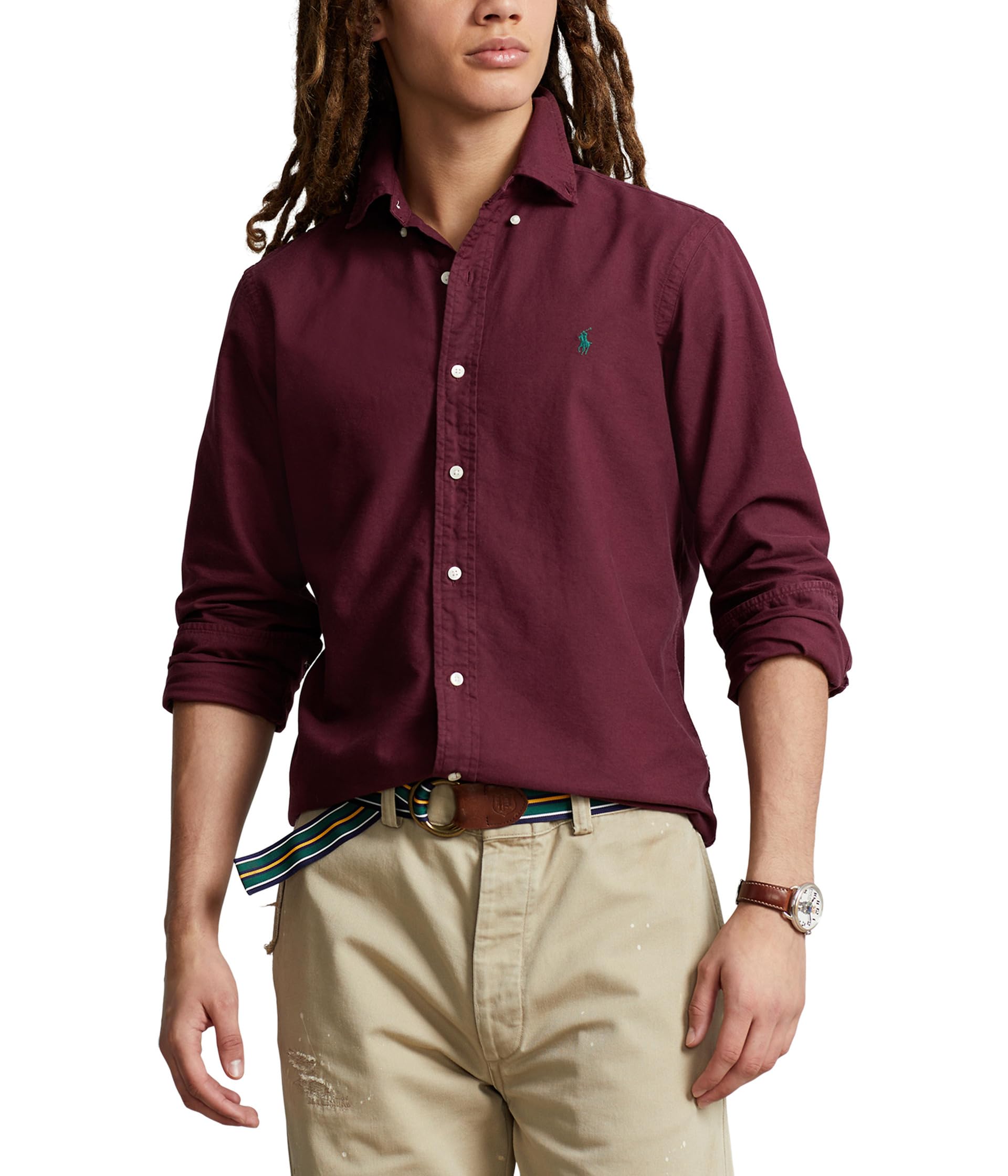 Рубашка Polo Ralph Lauren Classic Fit Long Sleeve Garment Dyed Oxford Shirt, Harvard Wine
Рубашка Polo Ralph Lauren Classic Fit Long Sleeve Garment Dyed Oxford Shirt, Harvard Wine