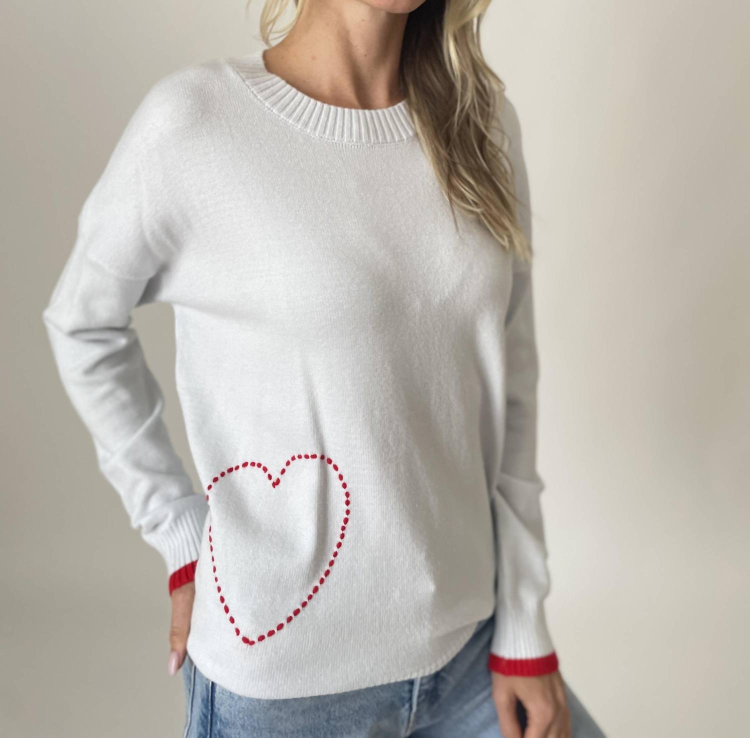 Свитер Pookie Heart светло-голубого цвета SIX/FIFTY
Свитер Pookie Heart светло-голубого цвета SIX/FIFTY