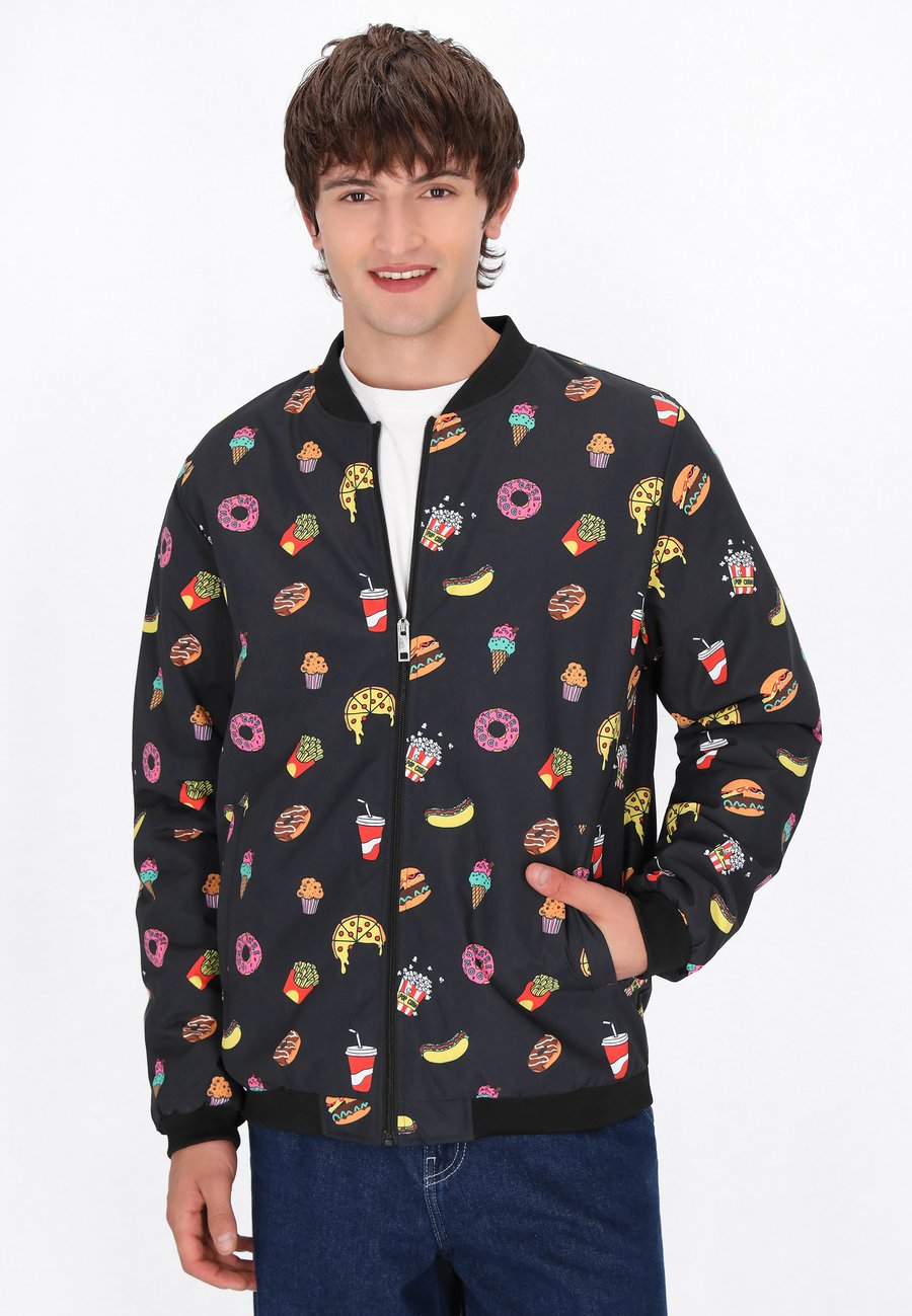 Куртка Mo Bomber Jacket, Black Multicolor/Black
Куртка Mo Bomber Jacket, Black Multicolor/Black
