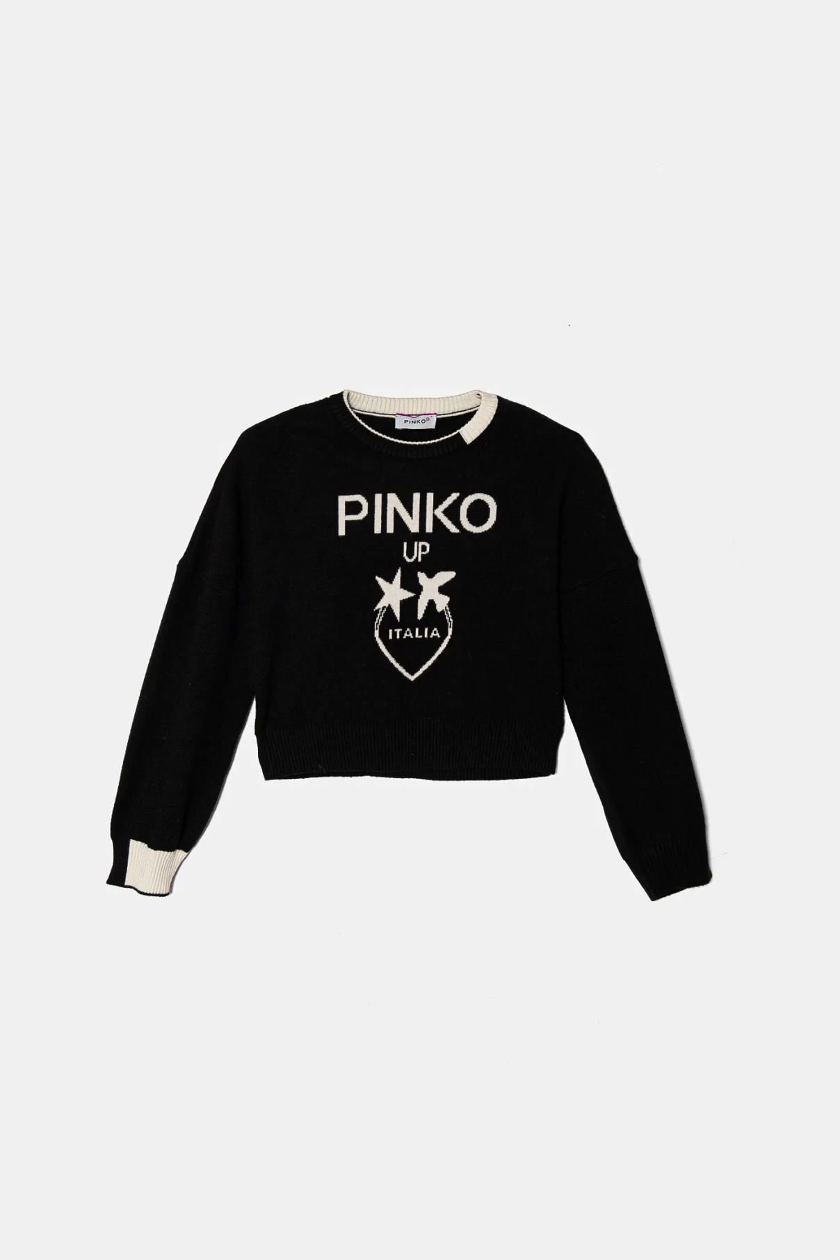 Детский свитер Pinko Up, черный
Детский свитер Pinko Up, черный