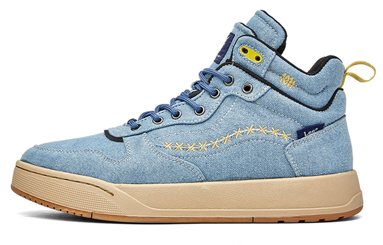 Lee Противоскользящие и износостойкие дышащие кроссовки для скейтбординга среднего размера, мужские, серо-синие
Lee Противоскользящие и износостойкие дышащие кроссовки для скейтбординга среднего размера, мужские, серо-синие