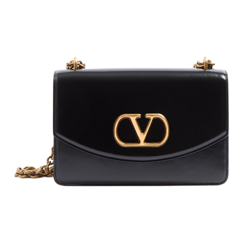 Сумка через плечо из телячьей кожи женская черная Valentino
Сумка через плечо из телячьей кожи женская черная Valentino