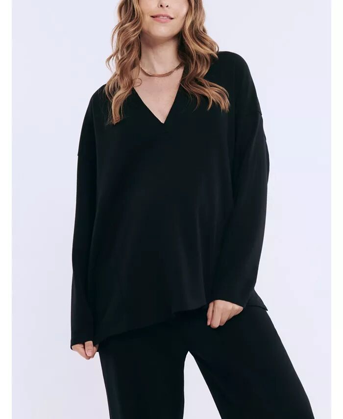 Женский свитшот с V-образным вырезом и толстовкой для беременных и кормящих матерей - Motherhood Maternity, черный
Женский свитшот с V-образным вырезом и толстовкой для беременных и кормящих матерей - Motherhood Maternity, черный